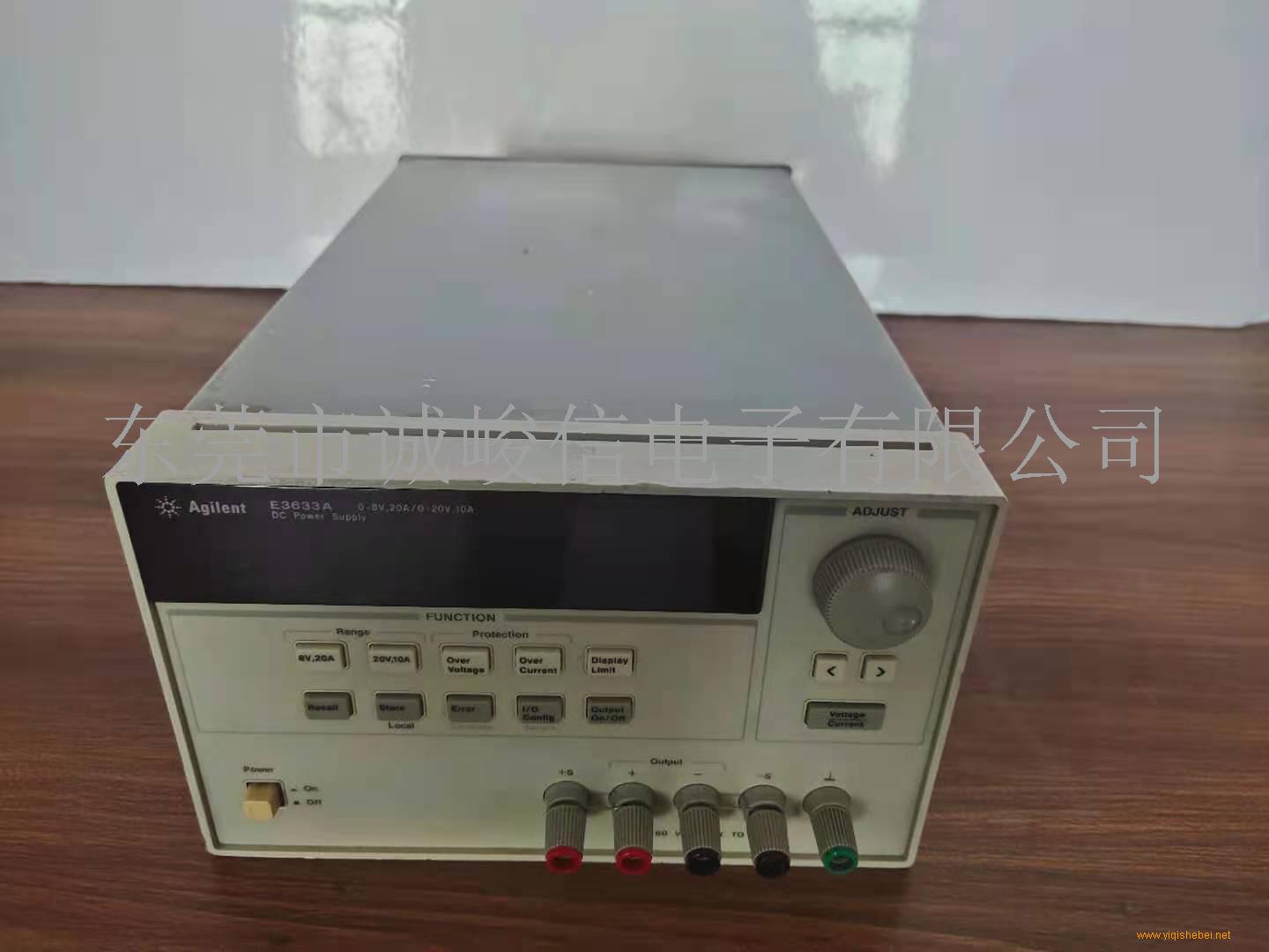 东莞安捷伦Agilent E3633A直流电源E3633A价格_特点参数_使用方法_适用范围_安捷伦Agilent广东省东莞市仪器设备行业网